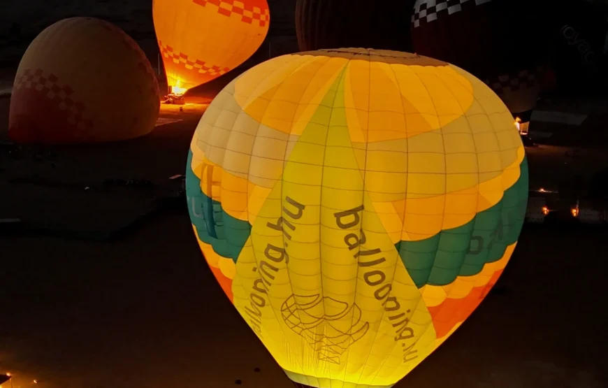 Private Sunrise Balloon Experience with Exclusive Service & Royal Breakfast