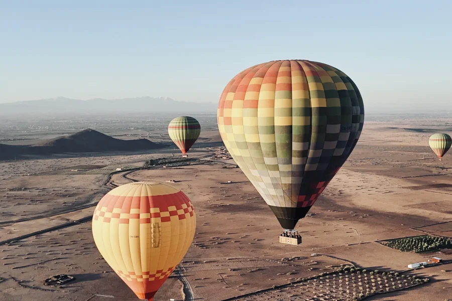 Hot Air Balloon The Second Flight & Royal Rooftop Breakfast