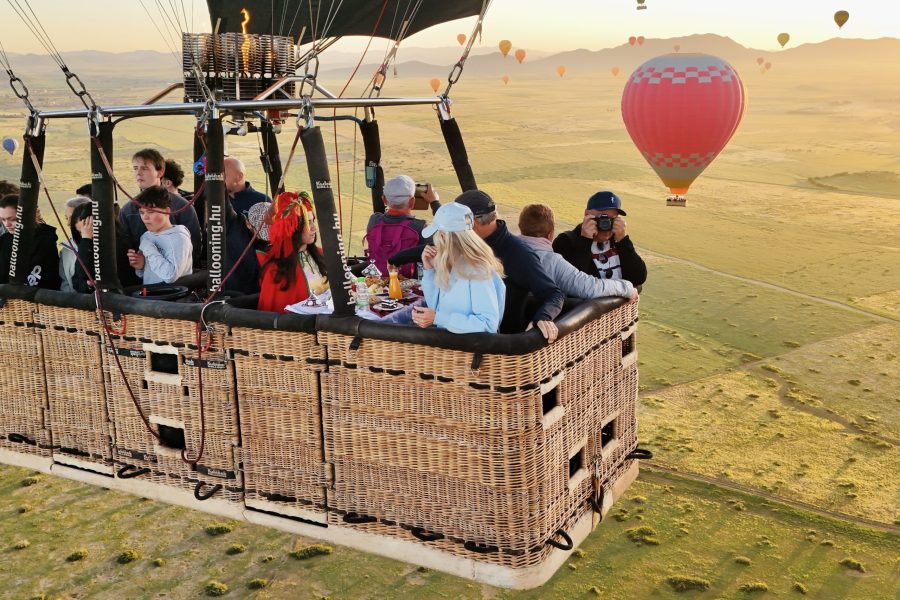 Private Sunrise Balloon Experience with Exclusive Service & Royal Breakfast