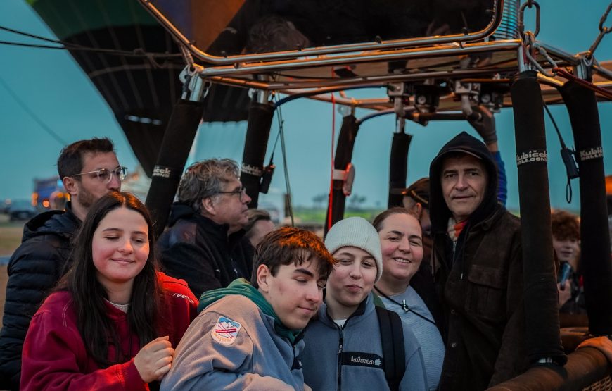 Private Sunrise Balloon Experience with Exclusive Service & Royal Breakfast