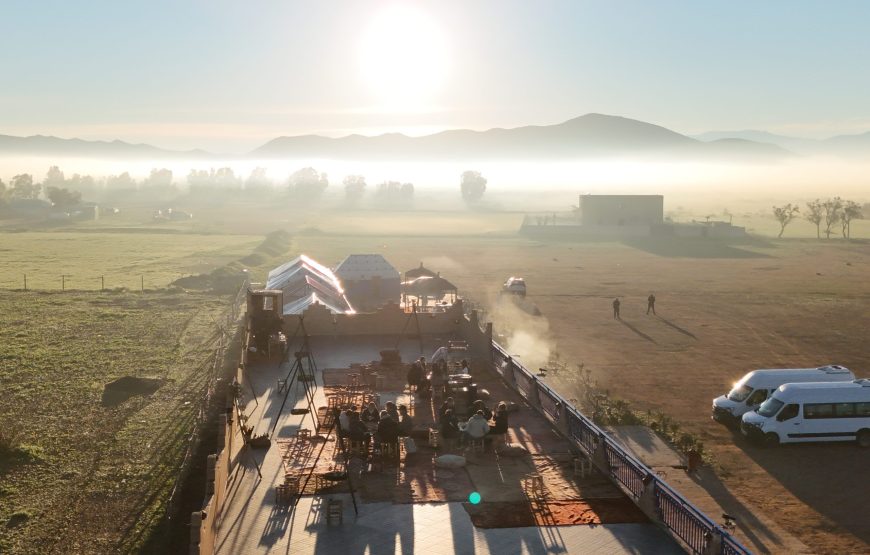 Private Sunrise Balloon Experience with Exclusive Service & Royal Breakfast