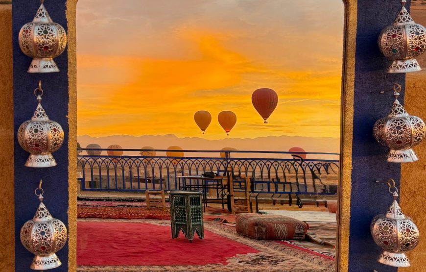 Private Sunrise Balloon Experience with Exclusive Service & Royal Breakfast